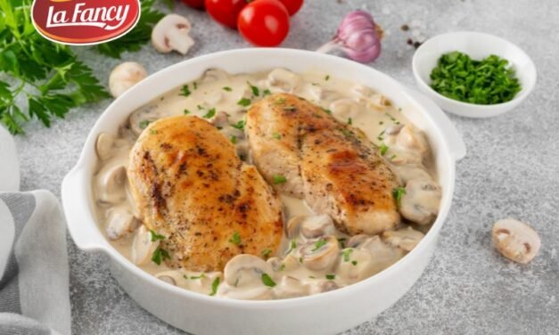 Resep Masakan Creamy Mushroom Chicken ala La Fancy, Lezat dan Mudah