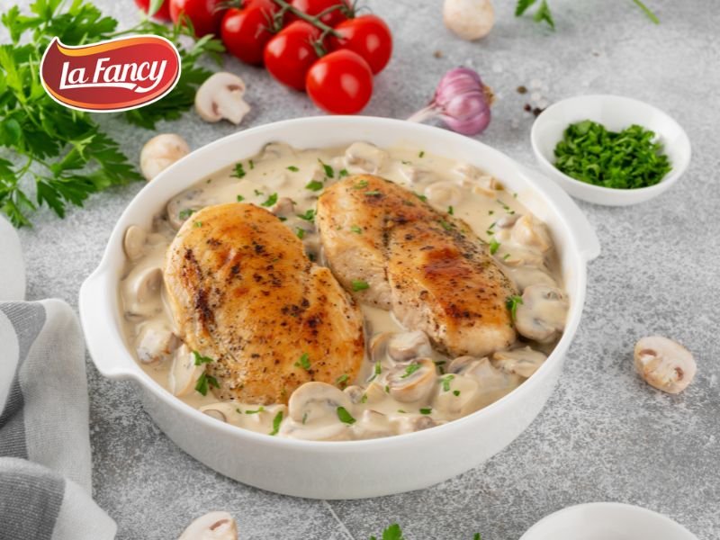 Resep Creamy Mushroom Chicken