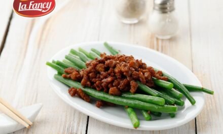 Resep Baby Buncis Siram Daging ala La Fancy