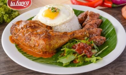 Resep Nasi Bakar Ayam Kemangi ala La Fancy
