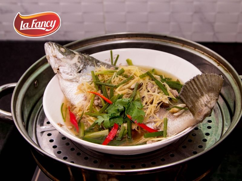 Resep Steam Ikan Bawang Jahe ala La Fancy