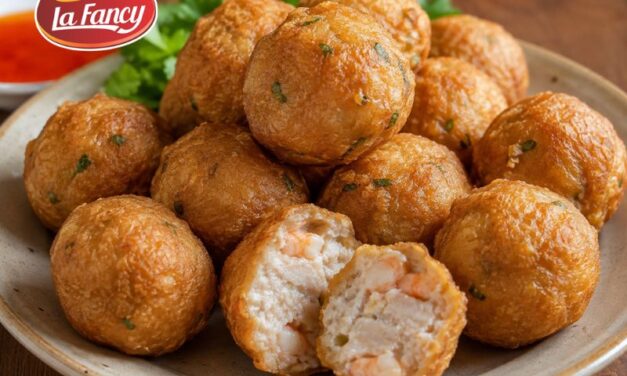 Resep Bakso Goreng Ayam Udang ala La Fancy Foods
