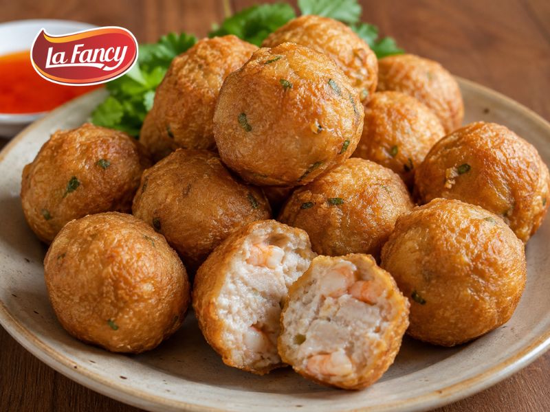 resep bakso goreng ayam udang