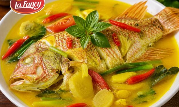 Resep Ikan Kakap Kuah Kuning