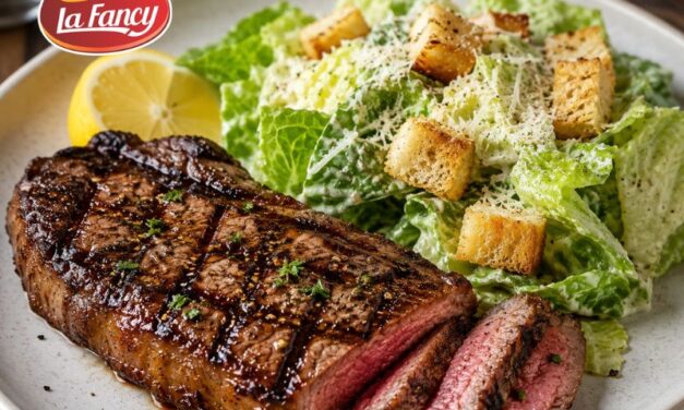 Resep Montreal Steak Caesar Salad